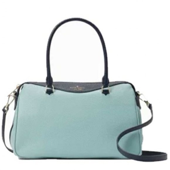 Kate Spade Colorblock Pebbled Leather Mimi Satchel Aphrodite